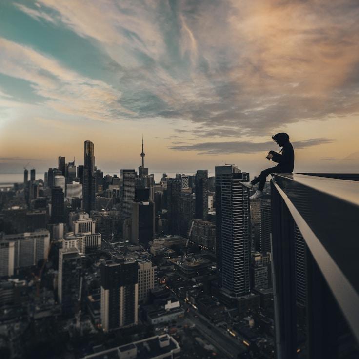 City skyline in Seattle, United States